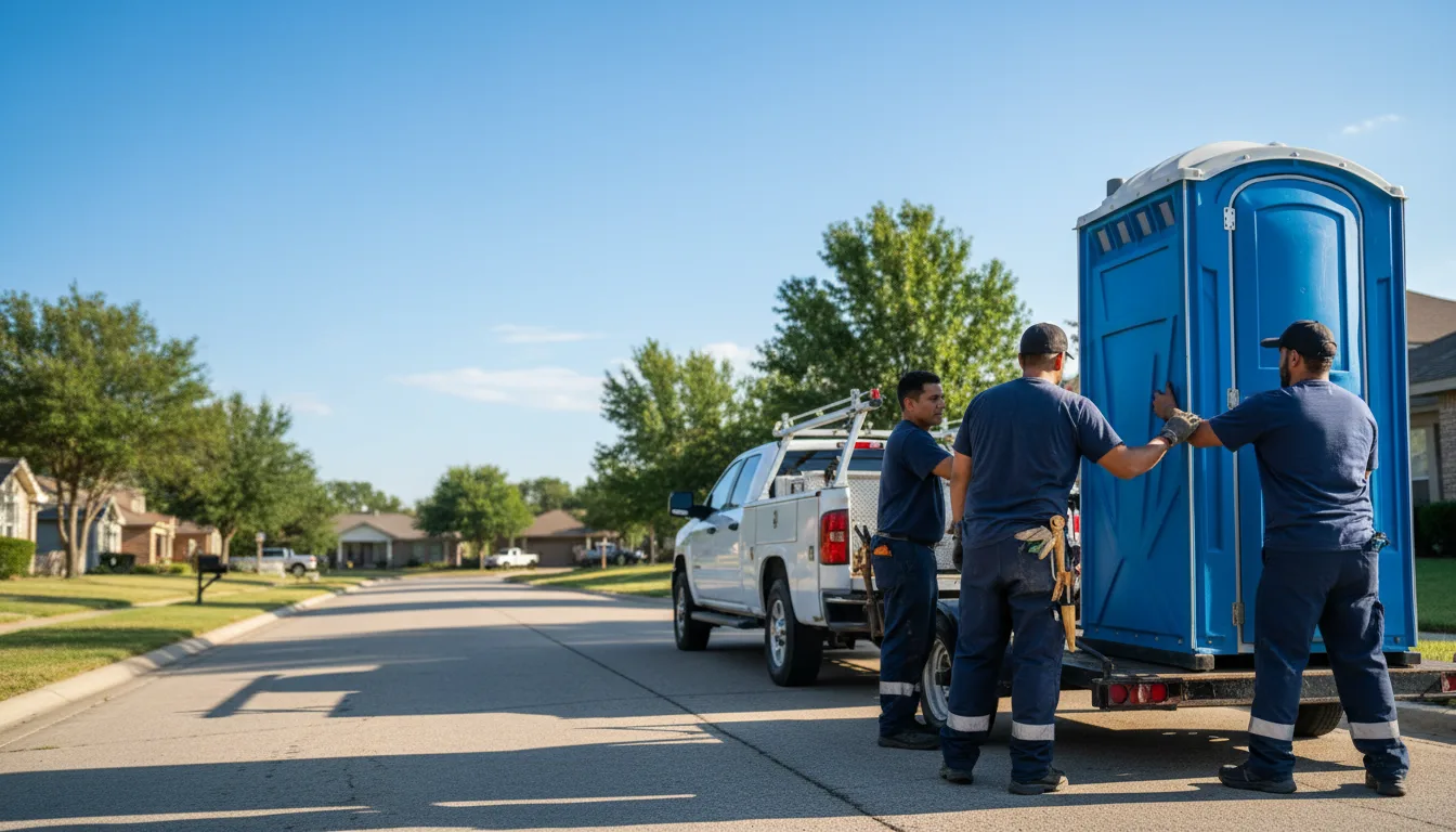 Portable Toilet Rental in Rhodes, IA near me